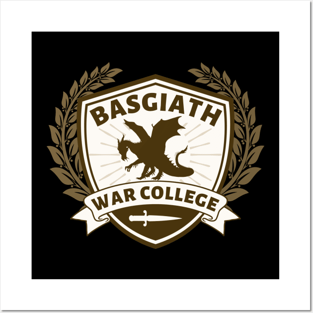 Basgiath War College - Fourth Wing - Iron Flame Wall Art by capesandrollerskates 